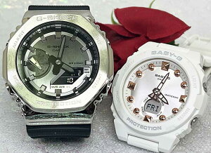 �y�����Ă�I�ꏏ�Ƀ^�t�Ȏ����������z���l������G�V���b�N �y�A�E�I�b�` g-shock G-SHOCK BABY-G �J�V�I 2�{�Z�b�g GMA-S2100-1AJFBGA-320-7A2JF �d�r�� ���胂�f���y�A�E�I�b�` �a���� ��j�� �⍥�� ��