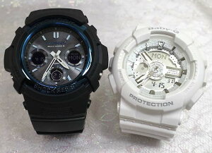 �y���Ȃ��ƍ��ށA���ꂩ��̎��ԁz���l������G�V���b�N�y�A�E�I�b�` G-SHOCK BABY-G �y�A�r���v �J�V�I 2�{�Z�b�g �A�i�f�W AWG-M100A-1AJF BA-110-7A3JF �u�����h ���� �v�w ���� �N���X�}�X �v���[���g