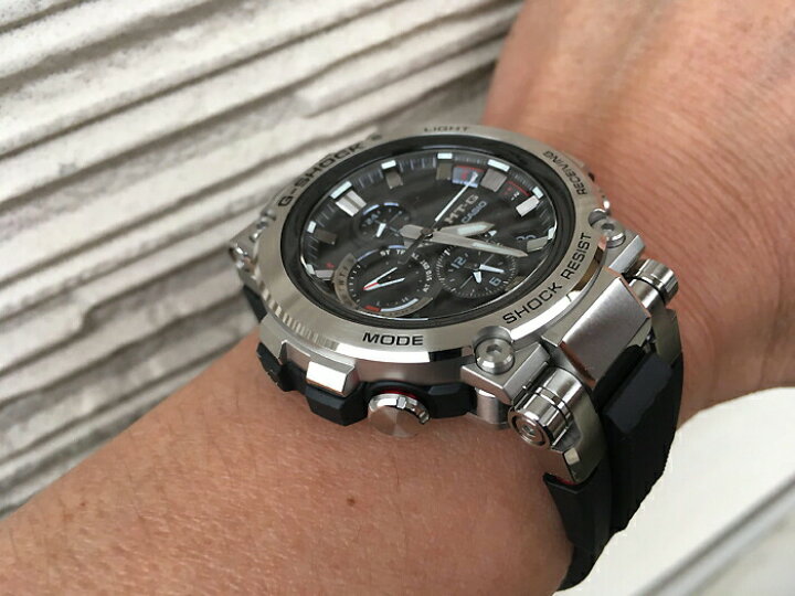 楽天市場 国内正規品 カシオcasio 腕時計 G Shock ジーショック Mt G Bluetooth 搭載 電波ソーラー Mtg B1000 1ajf メンズ 人気 ラッピング無料 電波ソーラー G Shock ブラック メタルブレスあす楽対応 時計のジュエリータイム ムラタ