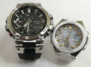 �y���ꂩ��̖������A���Ȃ��ƈꏏ�ɍ��݂����z���l�B�̃y�A�E�H�b�`g�V���b�N �l�C ����@�v�w �����@�N���X�}�X �v���[���g ��������G-SHOCK BABY-G MTG-B1000-1AJF MSG-W100-7A2JF �d�g�\�[���[�J�V