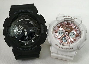 �y���̏� �ꏏ�Ƀ^�t�Ȏ����������zG�V���b�N �y�A�E�I�b�` G-SHOCK BABY-G �y�A�r���v �J�V�I 2�{�Z�b�g �A�i�f�W GA-110-1BJF BA-130-7A1JF �N���X�}�X �a���� ��j���җ� �⍥�� �����L�O�� ���� �l�C