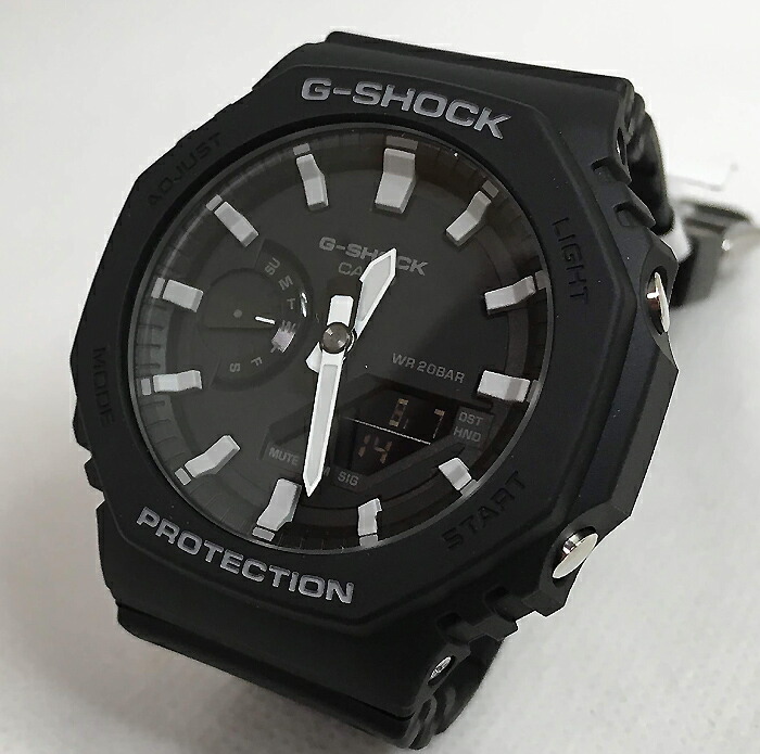 カシオ CASIO 腕時計 G-SHOCK ジーショック カーボンコアガード GA-2100-1AJF 流通限定モデル　メンズ腕時計 あす楽対応　 カシオーク | 時計のジュエリータイム　ムラタ