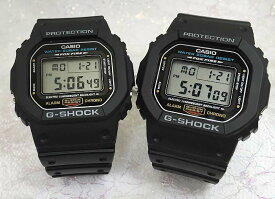 恋人たちのGショック ペアウオッチ G-SHOCK BABY-G ペア腕時計 カシオ 2本セット gショック 双子コーデ DW-5600E-1 DW-5600E-1 デジタル ラッピング無料 あす楽対応　クリスマス　誕生日 御祝い還暦 銀婚式　結婚記念日　バレンタイン 婚約