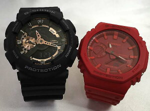 �y���̏؁@�i���̏؁z���l������G�V���b�N G-SHOCK BABY-G �y�A�E�H�b�` �y�A�r���v �J�V�I 2�{�Z�b�g �A�i�f�W GA-110RG-1AJF GA-2100-4AJF �N���X�}�X �v���[���g