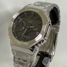 【腕時計コレクターに人気の定番フルメタル】カシオGショックカシオークフルメタル G-SHOCK BABY-G カシオ gショック 電波ソーラー GM-B2100D-1AJF ブルートゥース対応　カシオークラッピング無料 あす楽対応