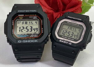 �y���Ȃ��ƍ��ށA���ꂩ��̎��ԁz���l������G�V���b�N �y�A�E�I�b�` g�V���b�N �l�C ����v�w �����N���X�}�X �v���[���g ��������G-SHOCK BABY-G �J�V�I 2�{�Z�b�g GW-M5610U-1JF BGD-5650-1BJF �v���[