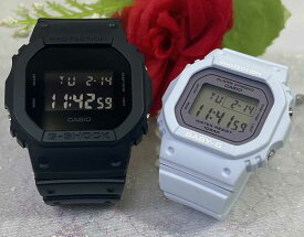 電池式 恋人たちのGショック ペアウオッチ G-SHOCK BABY-G ペア腕時計 カシオ 2本セット DW-5600UBB-1JFBGD-565SC-2JF デジタル ラッピング無料 あす楽対応　クリスマス プレゼント 誕生日 御祝い還暦 銀婚式 結婚記念日 婚約