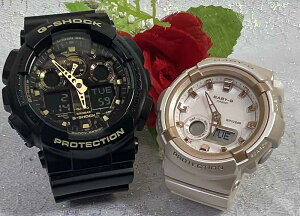 �y���ꂩ��̖������A���Ȃ��ƈꏏ�ɍ��݂����z���l������G�V���b�N �y�A�E�I�b�` G-SHOCK BABY-G �y�A�r���v �J�V�I 2�{�Z�b�g GA-100CF-1A9JF BGA-280BA-4AJF �d�r�� �A�i�f�W �������v�w �����N���X�}