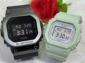 �y���ꂩ��̖������A���Ȃ��ƈꏏ�ɍ��݂����z���l������G�V���b�N �y�A�E�I�b�` G-SHOCK BABY-G �J�V�I 2�{�Z�b�g GM-5600UB-1JF BGD-565SC-3JFF �d�r�� �N���X�}�X �a���� ��j�� �⍥�� �����L�O�� 