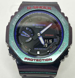 Gショック カシオークフルメタル G-SHOCK BABY-G カシオ 流通限定モデル2023 GA-2100AH-6AJF ブルートゥース対応 カシオーク ラッピング無料 あす楽対応 手書きのメッセージカード