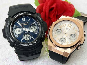 �y2000�~�N�[�|���Ώہz���l������G�V���b�N �\�[���[�d�g �y�A�E�H�b�` G-SHOCK BABY-G �y�A�r���v �J�V�I 2�{�Z�b�g g�V���b�N �x�r�[g �A�i�f�W AWG-M100SB-2AJF MSG-W600G-1AJF