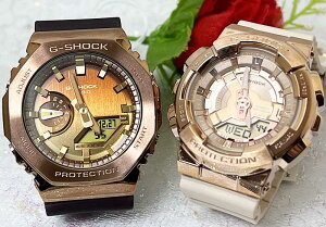 �y���Ȃ��ƍ��ށA���ꂩ��̎��ԁz���l������G�V���b�N �y�A�E�I�b�` G-SHOCK BABY-G �J�V�I 2�{�Z�b�g g�V���b�N GM-2100CL-5AJFGM-S110PG-4AJF �d�r�� �A�i�f�W �@���胂�f���̃y�A�E�I�b�` �l�C ����