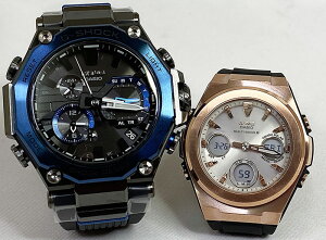 ペアウオッチ gショック恋人たちのGショックペアウォッチ G-SHOCK BABY-G ペア腕時計 カシオ 2本セット 電波ソーラー gショック MTG-B2000B-1A2JF MSG-W600G-1AJF