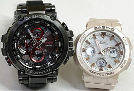 恋人たちのGショックペアウォッチ G-SHOCK BABY-G ペア腕時計 カシオ 2本セット 電波ソーラー gショック MTG-B1000B-1AJF BGA-2510-4AJF ラッピング無料 手書きのメッセージカード あす楽対応