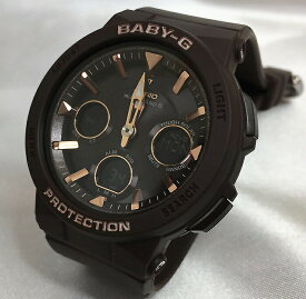 BABY-G カシオ 腕時計 ベビージー 電波ソーラー BGA-2510-5AJFディース ソーラー電波プレゼント腕時計 ギフト ラッピング無料　茶色　ブラウン baby-g メッセージカード手書きします あす楽対応