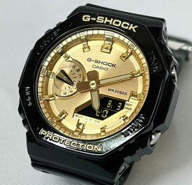 カシオ CASIO 腕時計 G-SHOCK ジーショック カーボンコアガード カシオーク　GA-2100GB-1AJF 流通限定モデル　メンズ腕時計 あす楽対応　スーパーイルミネネーター　エナメルブラック　カシオーク