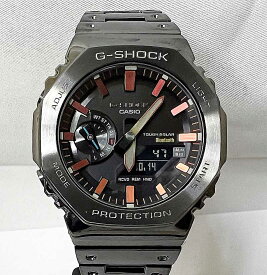 Gショック カシオークフルメタル G-SHOCK BABY-G カシオ 流通限定モデル2023 電波ソーラー GM-B2100BPC-1AJF ブルートゥース対応 ゴールドメッキ加工 カシオーク ラッピング無料 あす楽対応 手書きのメッセージカード