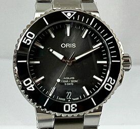 オリス アクイスデイト キャリバー400 オリス腕時計 ORIS メンズウォッチ ダイバーズ メンズ腕時計 越前打刃物プレゼント 純正ラバーストラッププレゼント 400.7769.4154M 自動巻き ギフト 人気 ラッピング無料 国内正規10年保証
