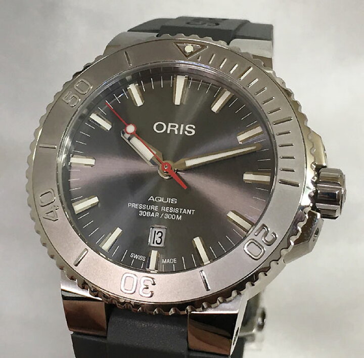 楽天市場】オリス アクイスダイバーズウオッチ デイトレリーフ ORIS 