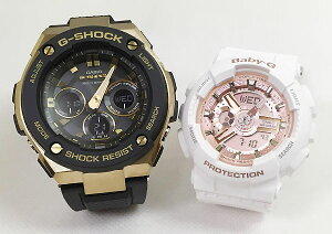 �y�j���l�I��l�ł��������ɕ������z���l������G�V���b�N �y�A�E�I�b�` g�V���b�N �l�C ����@�v�w �����@�N���X�}�X �v���[���g ��������G-SHOCK BABY-G �J�V�I 2�{�Z�b�g �A�i�f�W GST-W300G-1A9JF