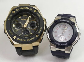 Gショック ペア G-SHOCK BABY-G ペアウォッチ カシオ 2本セット アナデジ GST-W300G-1A9JF BGA-1100-2BJF ラッピング無料 手書きのメッセージカード あす楽対応クリスマス