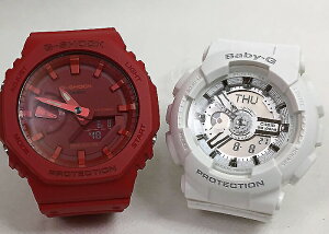 �y���Ȃ��ƍ��ށA���ꂩ��̎��ԁz�y�A�E�I�b�` g�V���b�N���l������G�V���b�N �y�A�E�I�b�` G-SHOCK BABY-G �y�A�r���v �J�V�I 2�{�Z�b�g GA-2100-4AJF BA-110-7A3JF �v���[���g �N���X�}�X �v���[���g