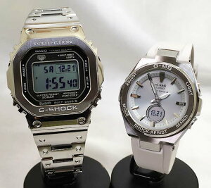 ペアウオッチ gショック恋人たちのGショック ペアウォッチgショック 人気 婚約 夫婦 高級 クリスマス プレゼント おすすめ 大人のG-SHOCK BABY-G カシオ 2本セット GMW-B5000D-1JF MSG-W200-7AJF 大人の