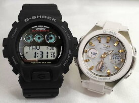 恋人たちのGショックペアウオッチ G-SHOCK BABY-G カシオ 2本セット 電波ソーラー GW-6900-1JF MSG-W100-7A2JF ラッピング無料 手書きのメッセージカード あす楽対応 クリスマス プレゼント 誕生日 御祝い還暦 銀婚式 結婚記念日 婚約