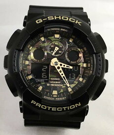 Gショック G-SHOCK カシオ メンズウオッチ gショック アナデジ GA-100CF-1A9JF 大人のG-SHOCK 文字盤迷彩プレゼント 腕時計 ラッピング無料 メッセージカード手書きします あす楽対応