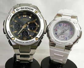 恋人たちのGショックペアウォッチ G-SHOCK BABY-G カシオ 2本セット 電波ソーラー GST-W110D-1A9JF BGA-1100GR-7BJF ラッピング無料