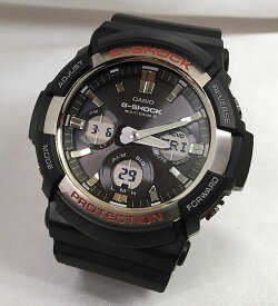 国内正規品 Gショック G-SHOCK メンズ腕時計　カシオ gショック GAW-100-1AJF ソーラー電波 腕時計 ラッピング無料 手書きのメッセージカード あす楽対応