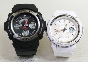 �y���̏� �ꏏ�Ƀ^�t�Ȏ����������zG�V���b�N �y�A�E�I�b�` G-SHOCK BABY-G �y�A�r���v �J�V�I 2�{�Z�b�g g�V���b�N �x�r�[g AW-590-1AJF BGA-150FL-7AJF �u�����h ���� �v�w ���� �N���X�}�X �v���[���g