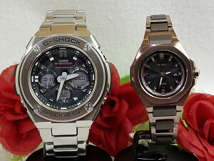 ペアウオッチ gショック恋人たちのGショック ペアウォッチ gショック 人気 婚約 夫婦 高級 クリスマス プレゼント おすすめG-SHOCK BABY-G カシオ 2本セット 電波ソーラー GST-W310D-1AJF MSG-W350CG-5A