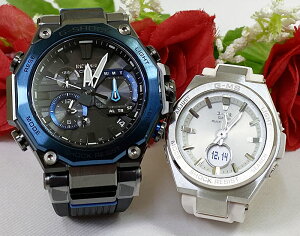ペアウオッチ gショック恋人たちのGショックペアウォッチ G-SHOCK BABY-G ペア腕時計 カシオ 2本セット gショック 電波ソーラー MTG-B2000B-1A2JF MSG-W200-7AJF