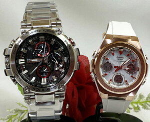 ペアウオッチ gショック恋人たちのGショックペアウォッチgショック 人気 婚約 夫婦 高級 クリスマス プレゼント おすすめ G-SHOCK BABY-G ソーラー電波 タフソーラー カシオ 2本セット ベビーg