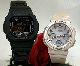 恋人たちのGショックペアウォッチ G-SHOCK BABY-G カシオ 2本セット 電波ソーラー GW-M5610BC-1JF BGA-2510-4AJF ラッピング無料 手書きのメッセージカード あす楽対応