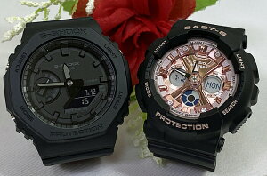 �y���Ȃ��ƍ��ށA���ꂩ��̎��ԁz���l������G�V���b�N�y�A�E�I�b�` G-SHOCK BABY-G �y�A�r���v �J�V�I 2�{�Z�b�g �A�i�f�W GA-2100-1A1JF BA-130-1A4JF�u���b�S�[���h����v�w �����N���X�}�X �v���[
