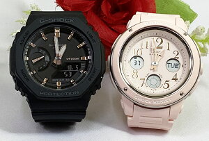 ペアウオッチ gショック恋人たちのGショック ペアウオッチg-ショック人気 婚約 夫婦 高級 クリスマス プレゼント おすすめ G-SHOCK BABY-G カシオ 2本セット GMA-S2100-1AJF BGA-150EF-4BJF 手書きの g-sh