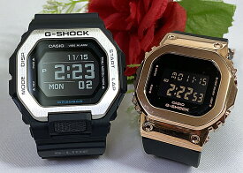 恋人たちのGショック ペアウオッチ G-SHOCK カシオ 2本セット gショック 　GBX-100-1JF GM-S5600PG-1JF　デジタル ラッピング無料g-shock 手書きのメッセージカード あす楽対応　クリスマス プレゼント 誕生日 御祝い還暦 銀婚式 結婚記念日 婚約