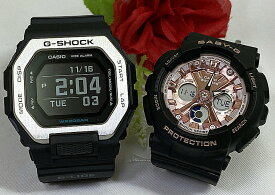 恋人たちのGショック ペアウオッチ G-SHOCK BABY-G カシオ 2本セット アナデジ GBX-100-1JF BA-130-1A4JF ラッピング無料 手書きのメッセージカード g-shock あす楽対応　クリスマス プレゼント 誕生日 御祝い還暦 銀婚式 結婚記念日 婚約