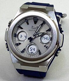 BABY-G カシオ 腕時計 ベビージー 電波ソーラー MSG-W600-2AJF レディース ソーラー電波 プレゼント 腕時計 ギフト 人気 ラッピング無料 ブルー 青 国内正規品 新品 メッセージカード手書きします あす楽対応