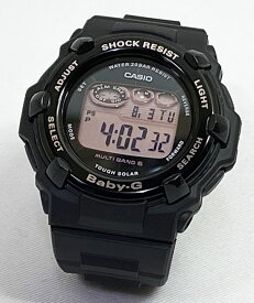 BABY-G カシオ 黒 BGR-3000UCB-1JF ソーラー電波 プレゼント 腕時計 ギフト ラッピング無料 baby-g メッセージカード手書きします あす楽対応