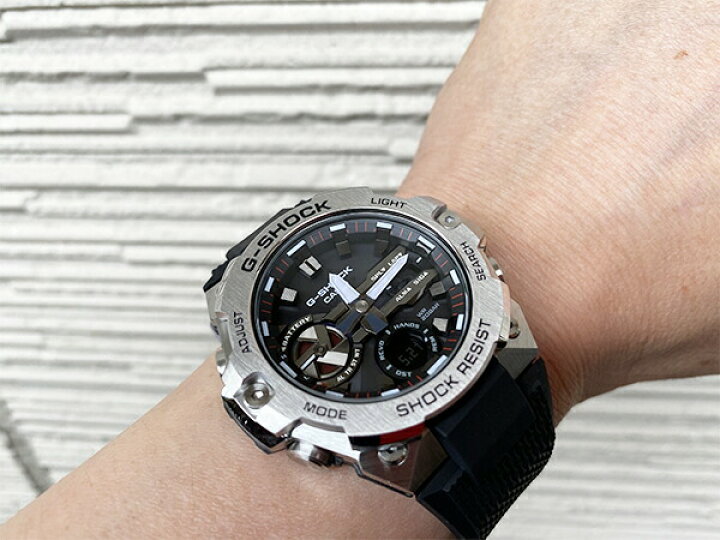楽天市場】G-SHOCK カシオ メンズウオッチ GST-B400-1AJF ソーラー G 