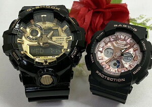 �y�����Ă�I�ꏏ�Ƀ^�t�Ȏ����������z���l������G�V���b�N �y�A�E�I�b�` G-SHOCK BABY-G �y�A�r���v �J�V�I 2�{�Z�b�g GA-710GB-1AJF BA-130-1A4JF ���v���[���g �a���� ��j�� �⍥�� �����L�O�� ���� 
