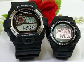 恋人たちのGショック ペアウオッチ G-SHOCK BABY-G カシオ 2本セット GW-8900-1JF BGR-3000UCB-1JF プレゼント ラッピング無料 手書きのメッセージカード あす楽対応 プレゼント 愛の証　クリスマス　誕生日 御祝い還暦 銀婚式　結婚記念日　バレンタイン 婚約