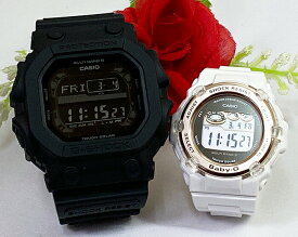 恋人たちのGショック ペアウオッチ G-SHOCK BABY-G ペア腕時計 カシオ 2本セット gショック ベビーg GXW-56BB-1JF BGR-3003U-7AJF ソーラー電波 ラッピング無料 手書きのメッセージカード あす楽対応　クリスマス　誕生日 御祝い還暦 銀婚式　結婚記念日　バレンタイン 婚約