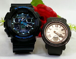 �y���ꂩ��̖������A���Ȃ��ƈꏏ�ɍ��݂����z�y�A�E�I�b�` g�V���b�N ���l������G�V���b�N�y�A�E�H�b�` G-SHOCK BABY-G �y�A�r���v �J�V�I 2�{�Z�b�g GA-100CB-1AJF BGA-290-5AJF ������ �v���[���g 