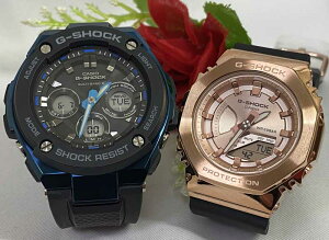 ペアウオッチ gショック恋人たちのGショック ペアウオッチ g-ショック人気 婚約 夫婦 高級 クリスマス プレゼント おすすめG-SHOCK BABY-G カシオ 2本セット GST-W300G-1A2JF GM-S2100PG-1A4JF ソーラー