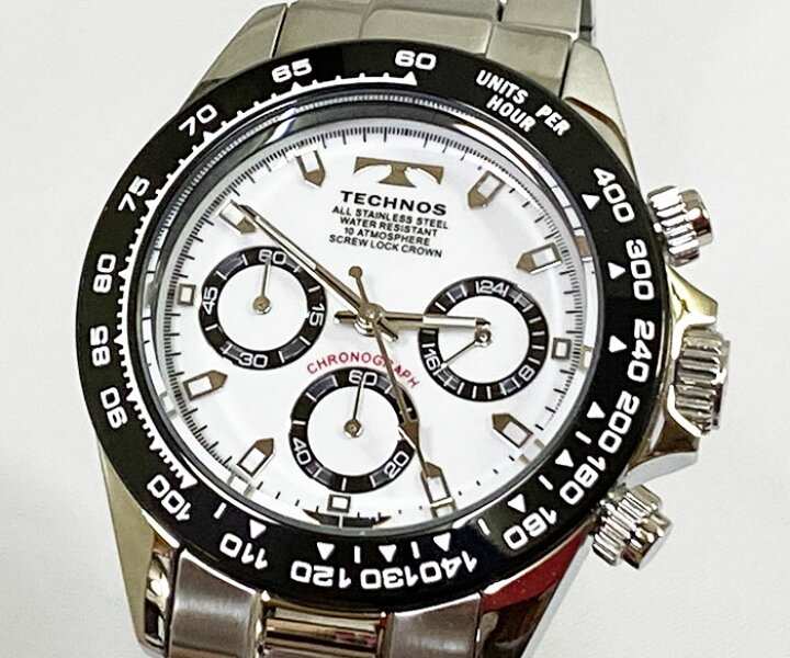 楽天市場 テクノス 腕時計 メンズウォッチ Technos Tsm411tw ギフト ラッピング無料 手書きのメッセージカードお付けします あす楽対応 時計のジュエリータイム ムラタ
