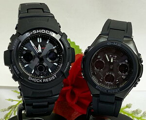ペアウオッチ gショック恋人たちのGショックペア G-SHOCK BABY-G ペアウォッチ ペア腕時計 カシオ 2本セット gショック 電波ソーラー AWG-M100SBC-1AJF MSG-W100G-1AJF ブランド 婚約 夫婦 高級 クリスマ
